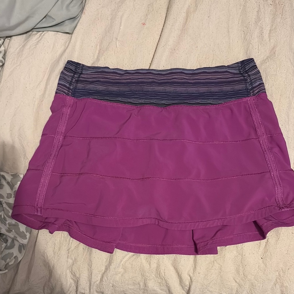 Lululemon pace rival mid-rise skirt